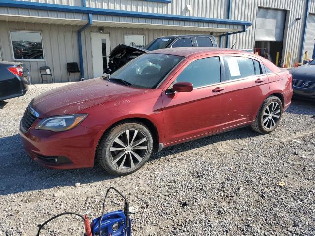 CHRYSLER 200 TOURIN 2013 burgundy sedan 4d flexible fuel 1C3CCBBG9DN727807 photo #1