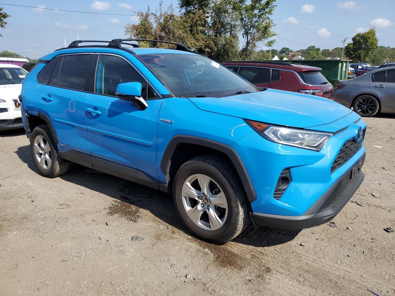 Lot #2921636135 2021 TOYOTA RAV4 XLE