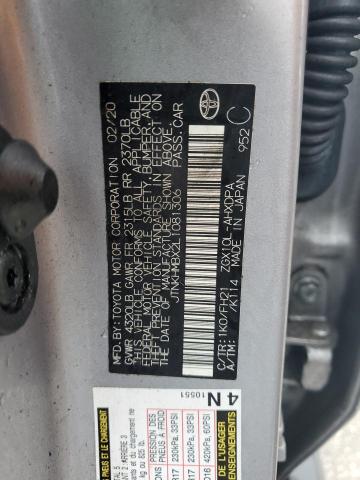 2020 TOYOTA C-HR XLE - JTNKHMBX2L1081306