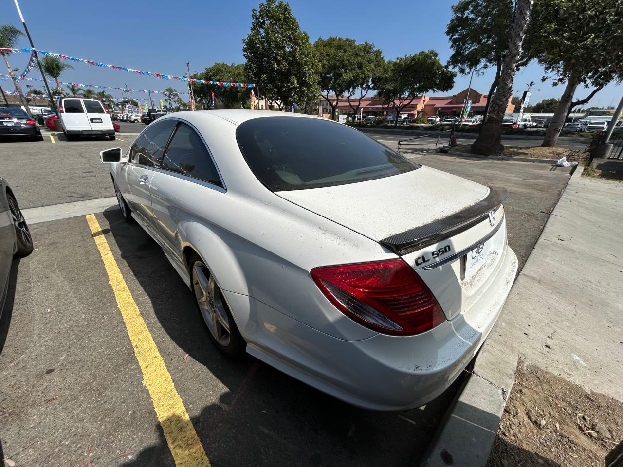 MERCEDES-BENZ CL 550 4MA 2010 cream coupe gas WDDEJ8GB7AA025620 photo #4