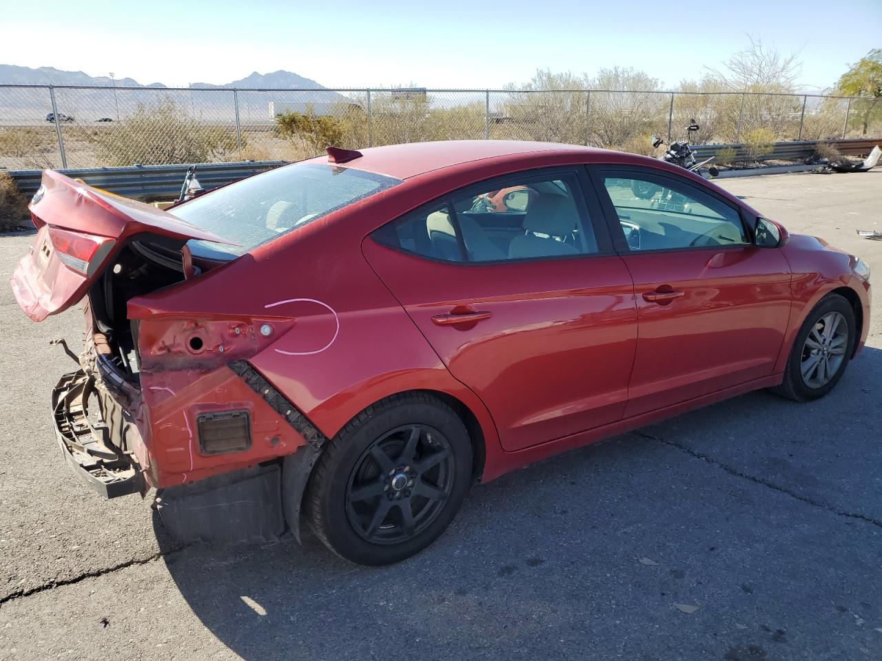 Lot #2970191287 2017 HYUNDAI ELANTRA SE