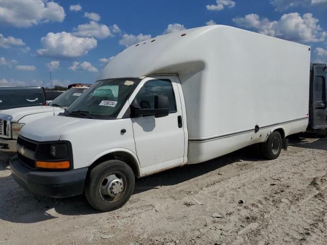 CHEVROLET EXPRESS G3 2014 white cutaway flexible fuel 1GB3G4CG4E1193882 photo #1