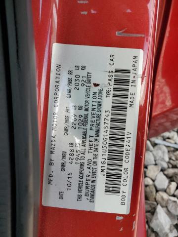 2016 MAZDA 6 SPORT - JM1GJ1U50G1457743