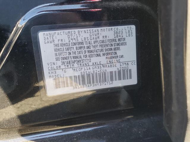 2017 NISSAN SENTRA S - 3N1AB7AP3HY371712