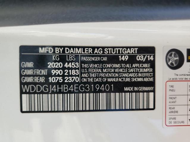 VIN WDDGJ4HB4EG319401 2014 Mercedes-Benz C-Class, 250 no.12