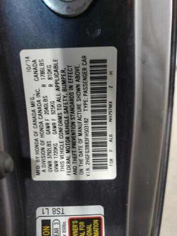 2015 HONDA CIVIC EX - 2HGFG3B83FH503182