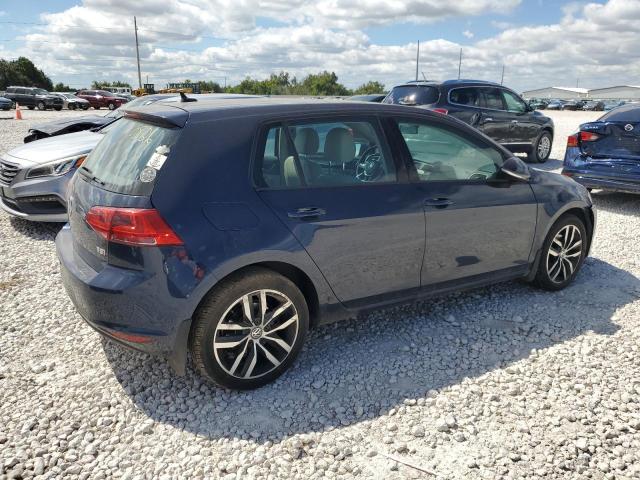 VOLKSWAGEN GOLF S/SE 2016 blue  gas 3VW217AU7GM016605 photo #4