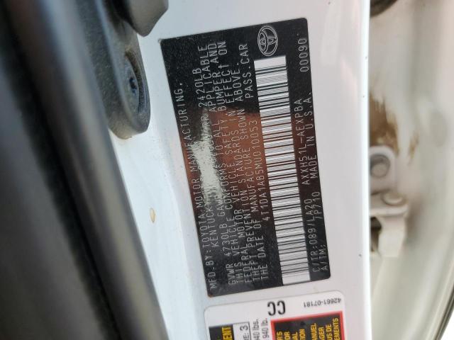 2021 TOYOTA AVALON LIM - 4T1DA1AB5MU010053
