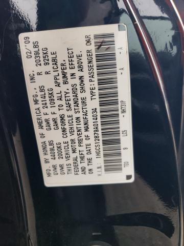 2009 HONDA ACCORD EXL 1HGCS12879A014034  71251014