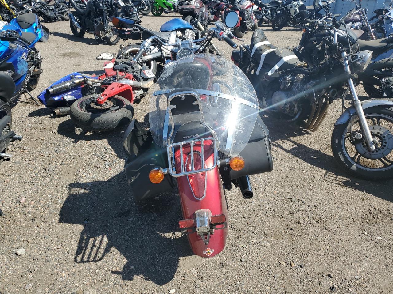 Lot #2924101102 2012 HONDA VT750 C