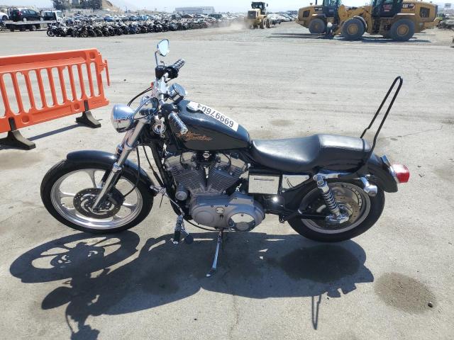 HARLEY-DAVIDSON XL883 C 2002 black road/str gas 1HD4CJM122K134256 photo #4