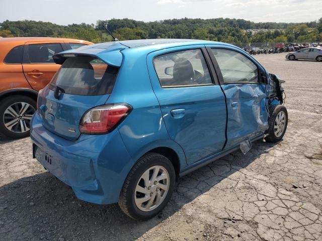 MITSUBISHI MIRAGE ES 2022 blue  gas ML32AUHJ0NH005222 photo #4