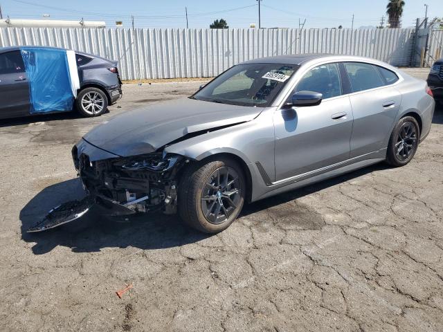 BMW I4 EDRIVE 2023 gray  electric WBY43AW0XPFP52543 photo #1