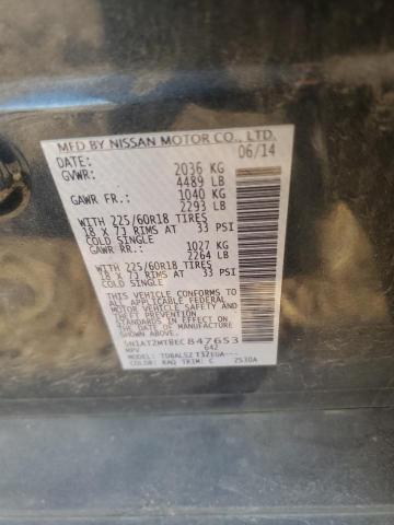 VIN 5N1AT2MT8EC847653 2014 Nissan Rogue, S no.13