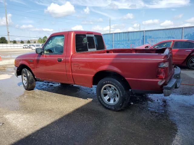 FORD RANGER 2004 red  gas 1FTYR10U34PB34192 photo #3