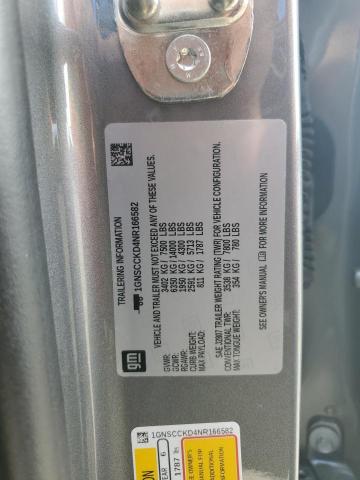 2022 CHEVROLET SUBURBAN C - 1GNSCCKD4NR166582