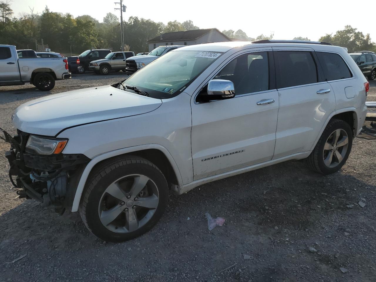 2014 Jeep GRAND CHER, OVERLAND