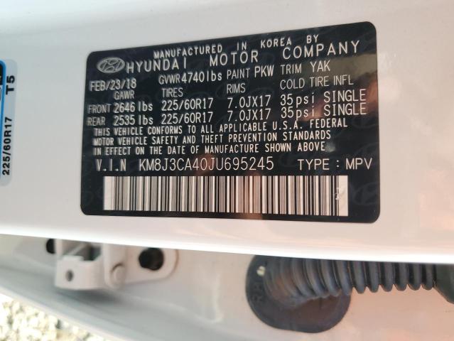 2018 HYUNDAI TUCSON SEL - KM8J3CA40JU695245