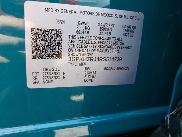 2024 HONDA PROLOGUE E 3GPKHZRJ4RS514729