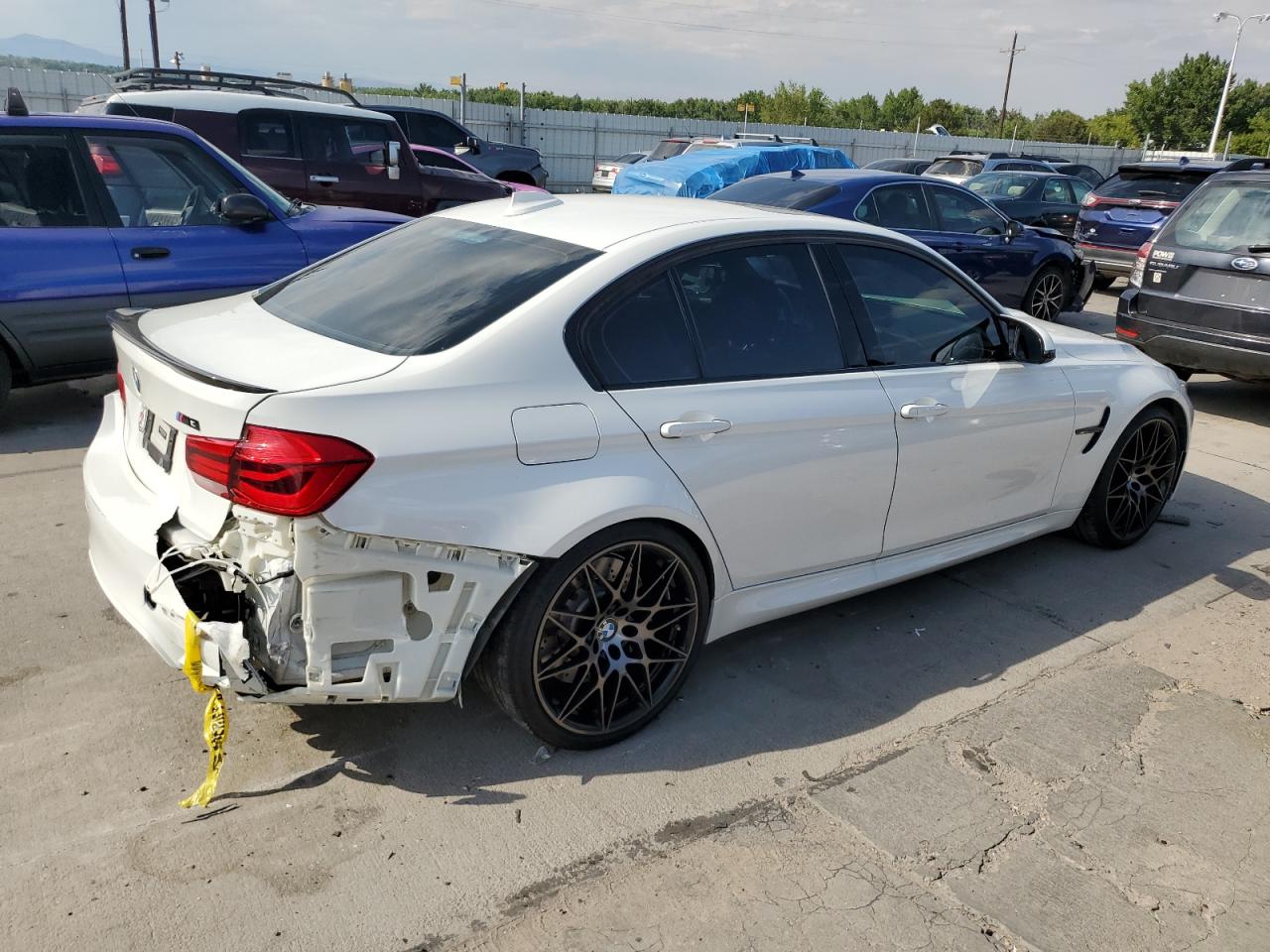 Lot #2895836711 2018 BMW M3