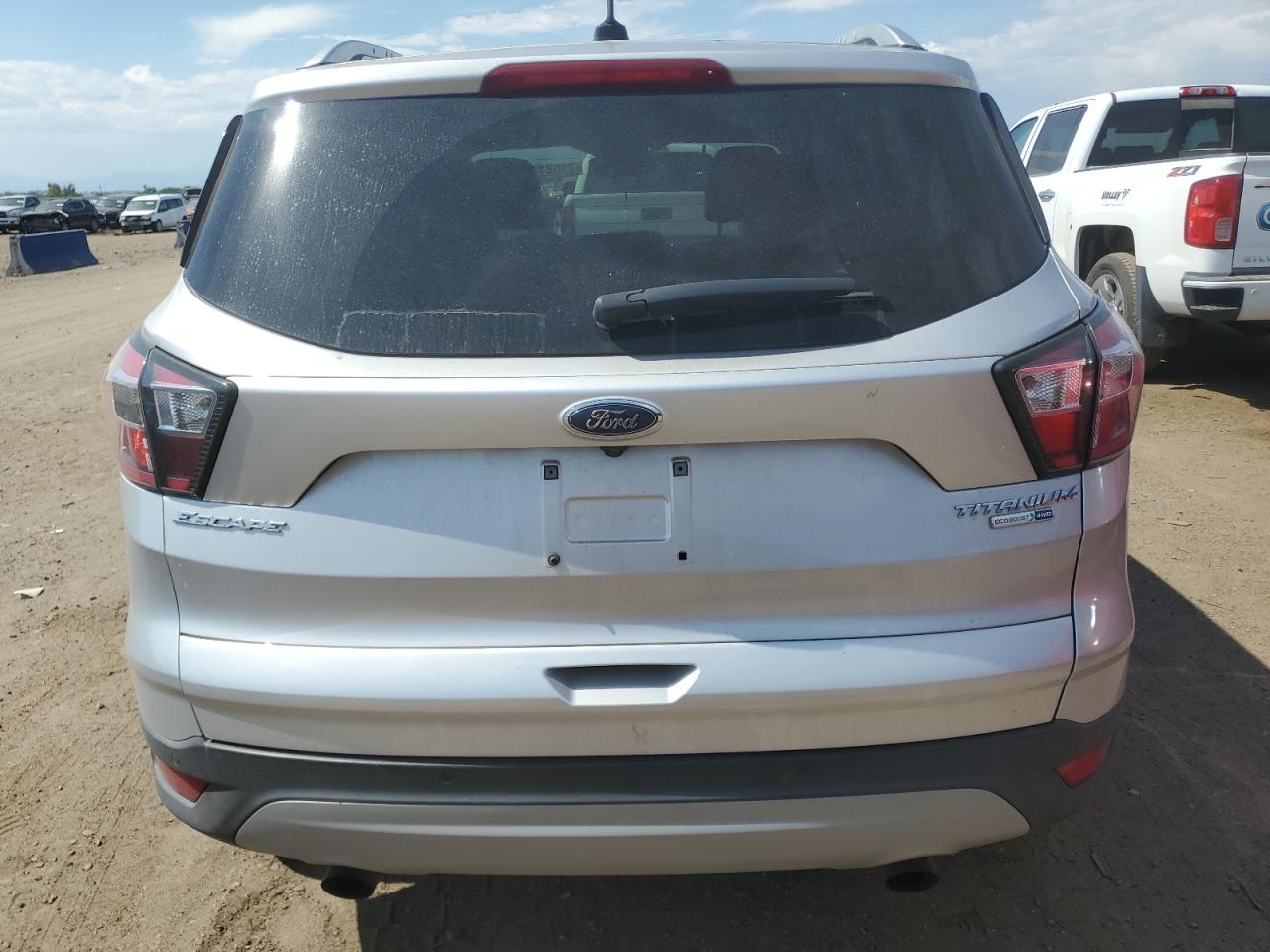 Lot #2902897823 2017 FORD ESCAPE TIT