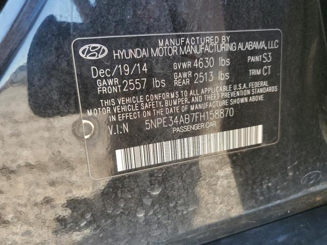 2015 HYUNDAI SONATA SPO - 5NPE34AB7FH158870