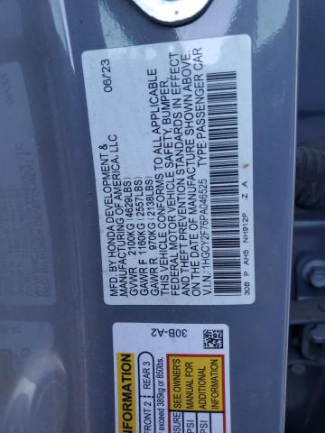 2023 HONDA ACCORD HYB - 1HGCY2F76PA046525