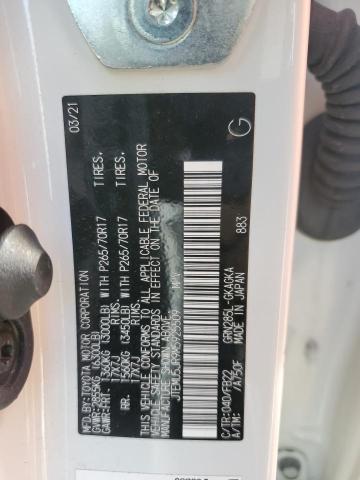 2021 TOYOTA 4RUNNER SR - JTEMU5JR9M5925509