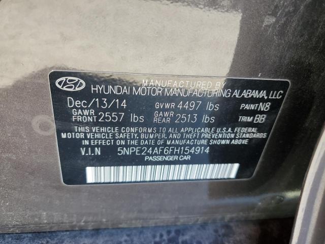 2015 HYUNDAI SONATA SE - 5NPE24AF6FH154914
