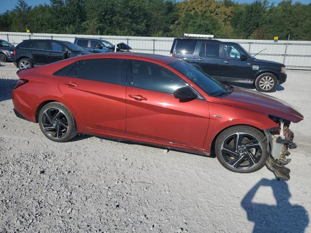 Vin: kmhlr4afxnu309919, lot: 44944745, hyundai elantra n line 20224