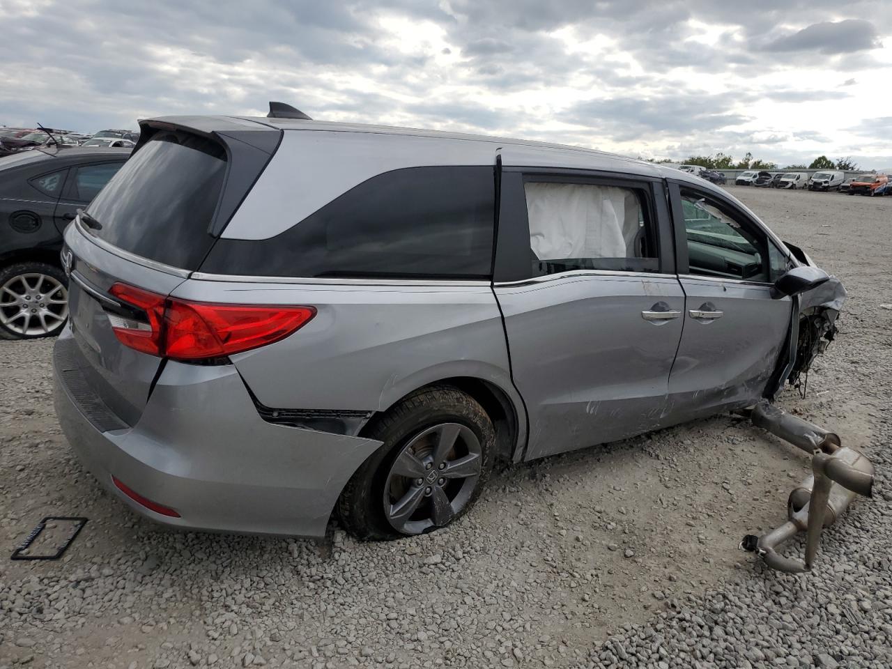 Lot #2907476429 2022 HONDA ODYSSEY EX