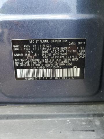 2018 SUBARU OUTBACK 2. - 4S4BSAFC5J3226055