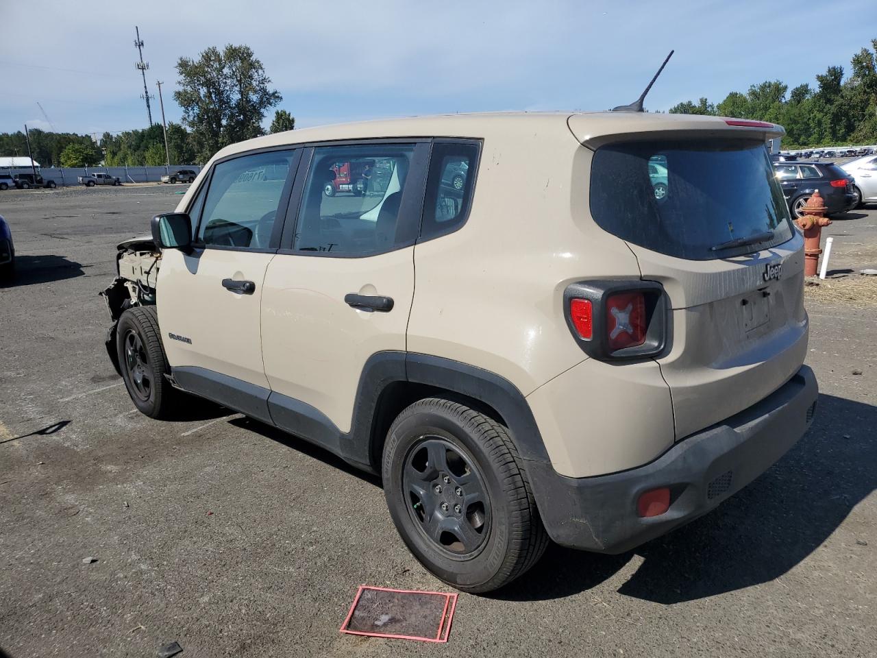 JEEP RENEGADE S 2015 tan  gas ZACCJAATXFPB91857 photo #3