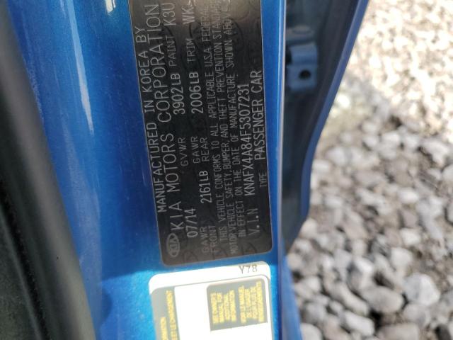 2015 KIA FORTE EX - KNAFX4A84F5307231