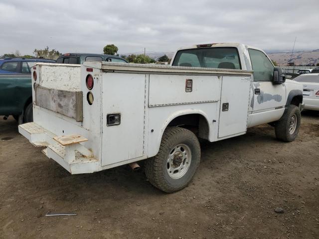 GMC SIERRA K25 2000 white chassis gas 1GDGK24J1YF409619 photo #4