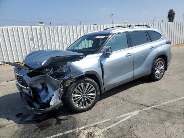 VIN 5TDFZRAH4MS056387 2021 Toyota Highlander, Platinum no.1