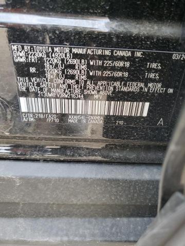 2024 TOYOTA RAV4 WOODL 2T3UWRFV3RW216344