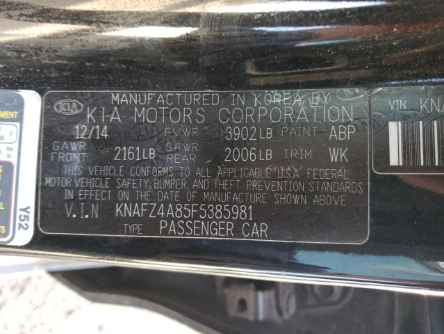 2015 KIA FORTE EX - KNAFZ4A85F5385981