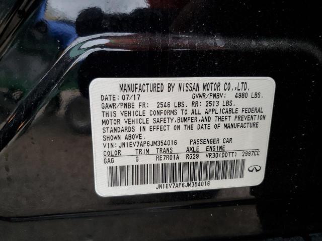 2018 INFINITI Q50 LUXE - JN1EV7AP6JM354016