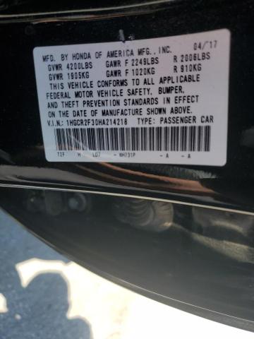 2017 HONDA ACCORD LX - 1HGCR2F30HA214218