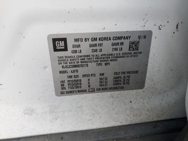 VIN KL4CJCSM8KB762179 2019 Buick Encore, Essence no.13