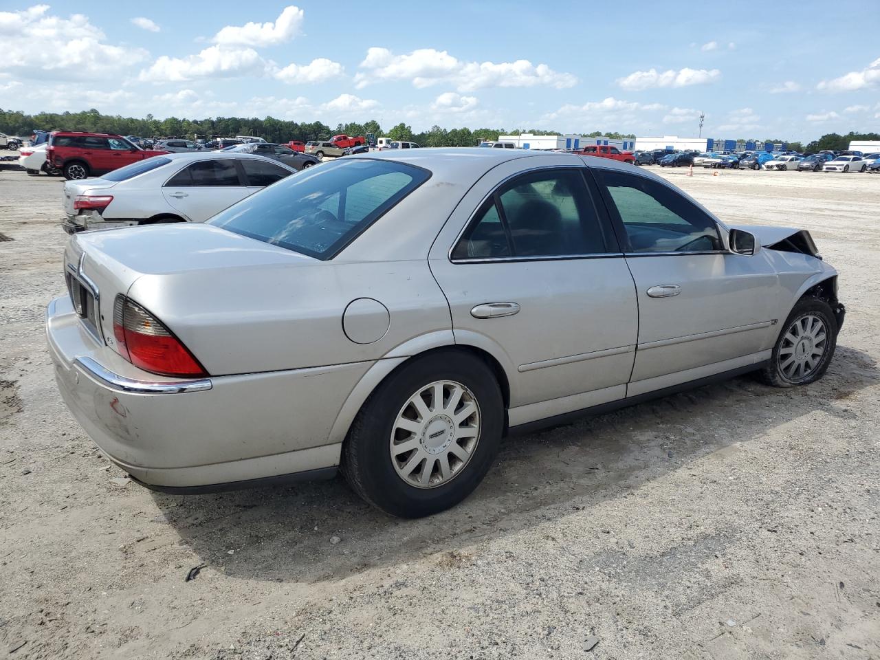 LINCOLN LS 2005 silver  gas 1LNHM86S45Y638156 photo #4