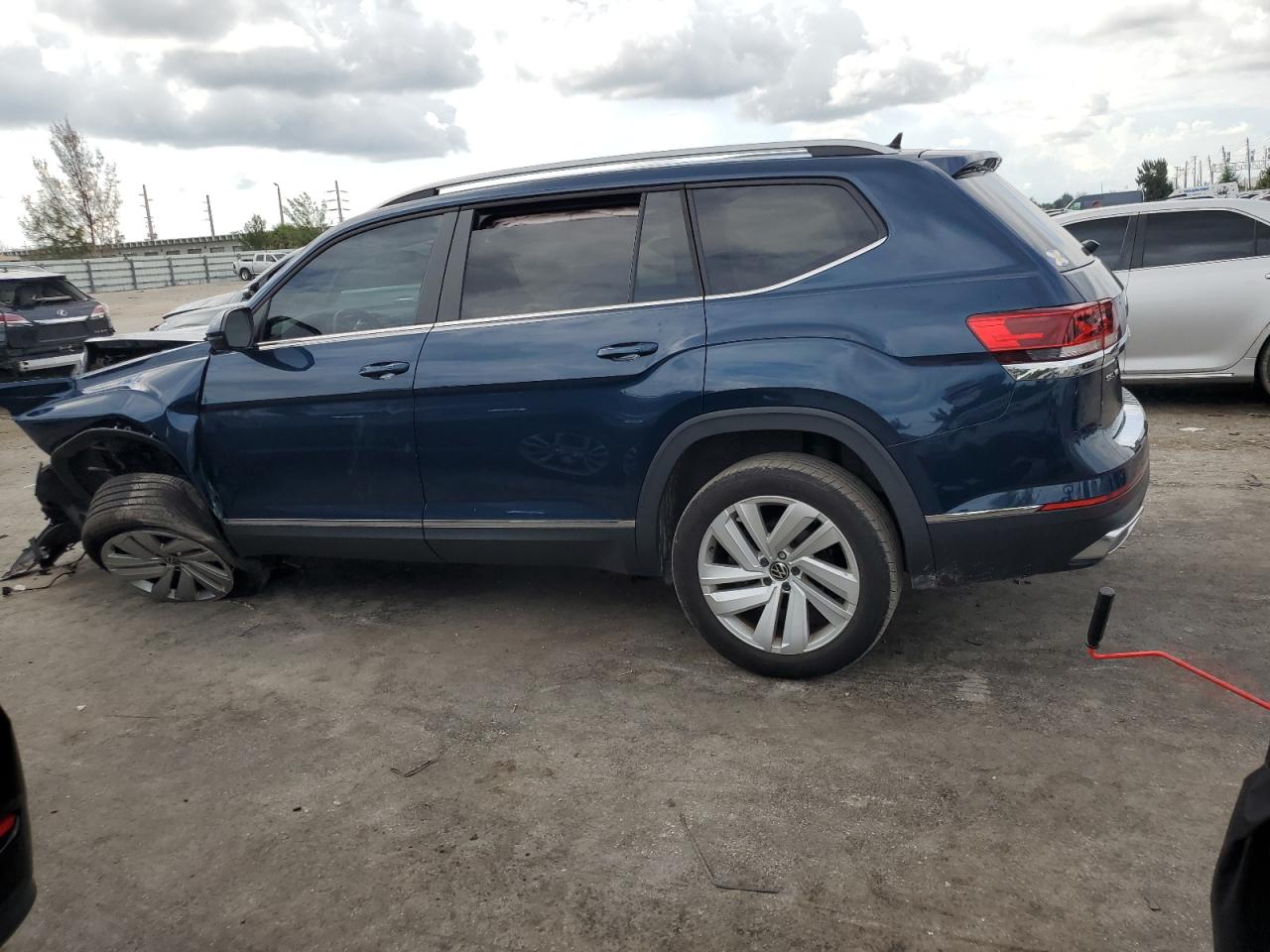 Lot #2956941911 2021 VOLKSWAGEN ATLAS SEL