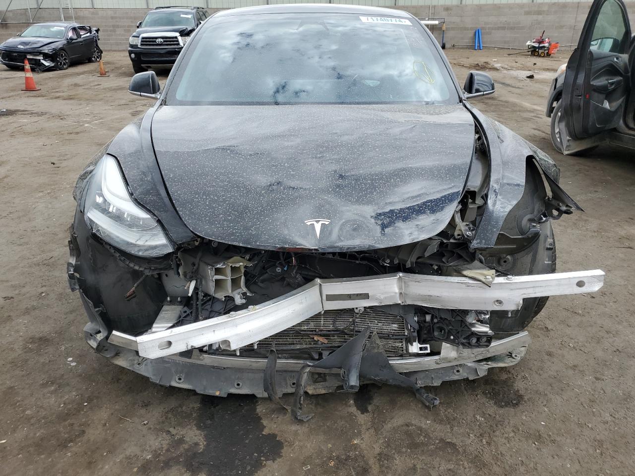 Lot #2940736419 2020 TESLA MODEL 3