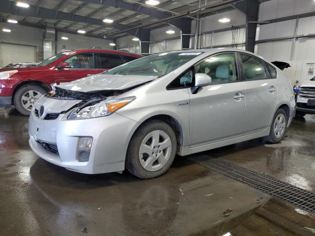 TOYOTA PRIUS 2011 silver  hybrid engine JTDKN3DU5B5327895 photo #1