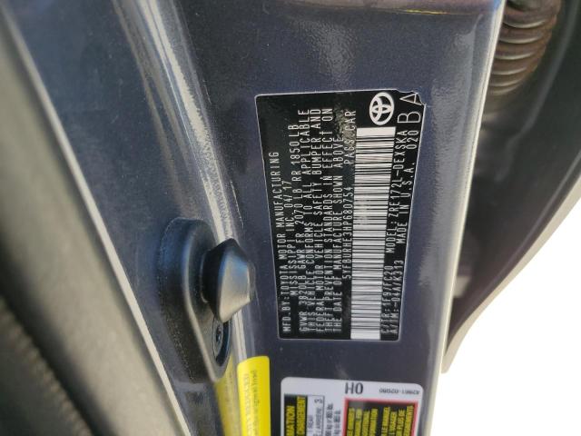 2017 TOYOTA COROLLA L - 5YFBURHE3HP680754