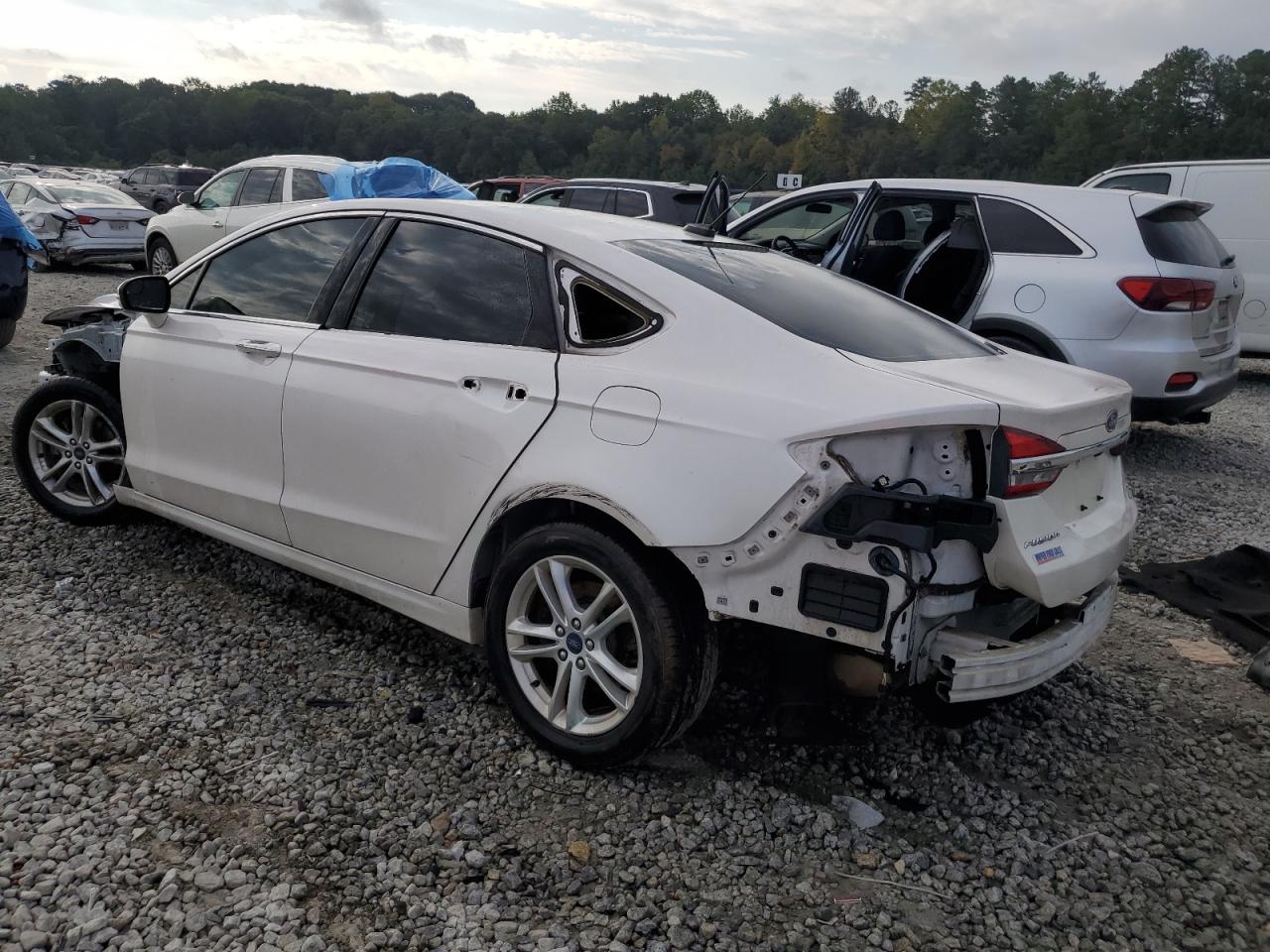 Lot #3023046178 2018 FORD FUSION SE