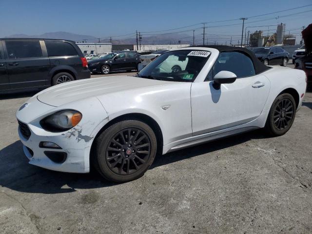 FIAT 124 SPIDER 2018 white  gas JC1NFAEK2J0136147 photo #1