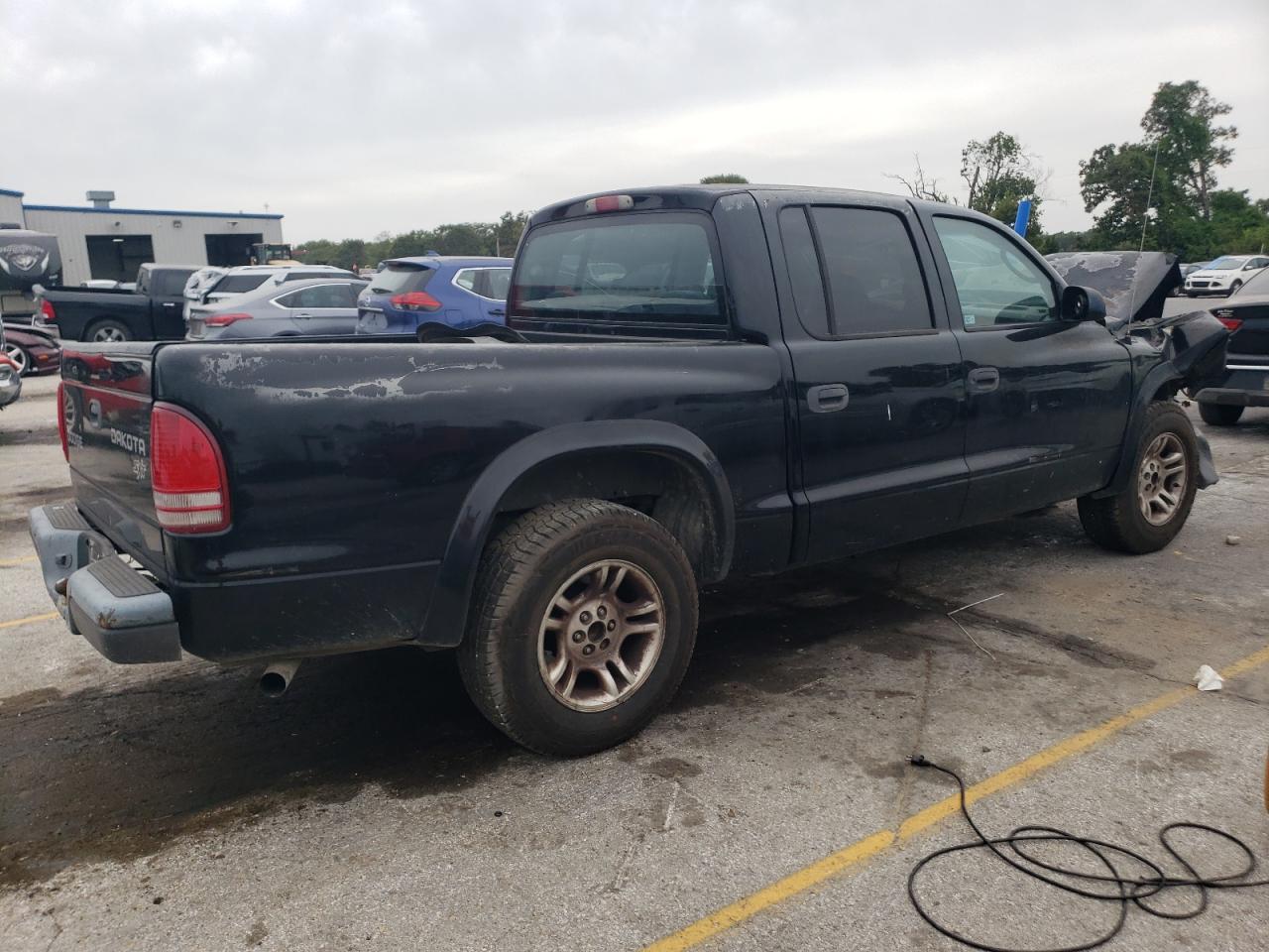 Lot #2945570076 2004 DODGE DAKOTA QUA