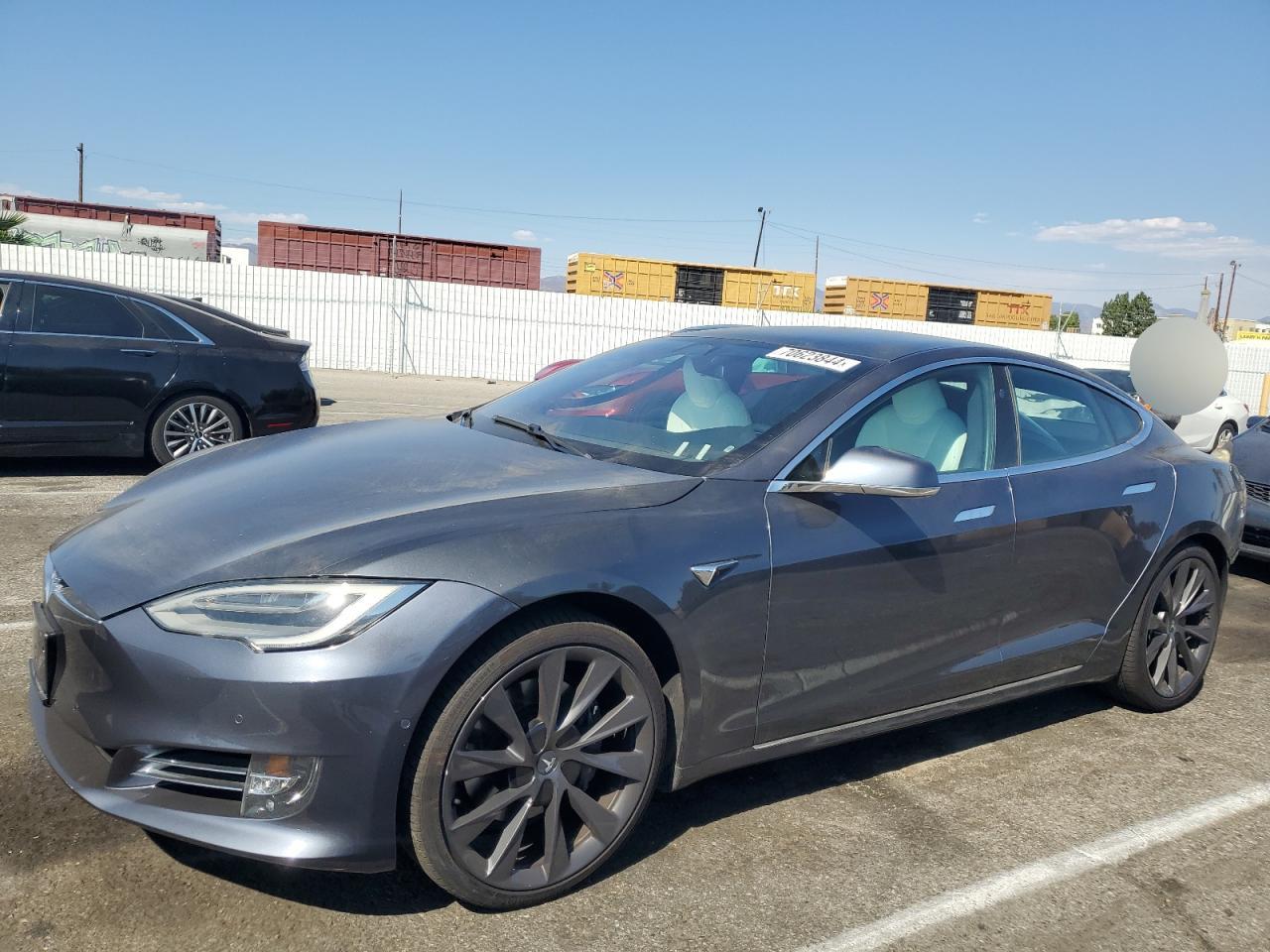 Lot #2979132977 2021 TESLA MODEL S